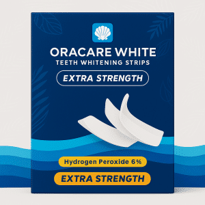 Oracare White Teeth Whitening Strips – Extra Strength